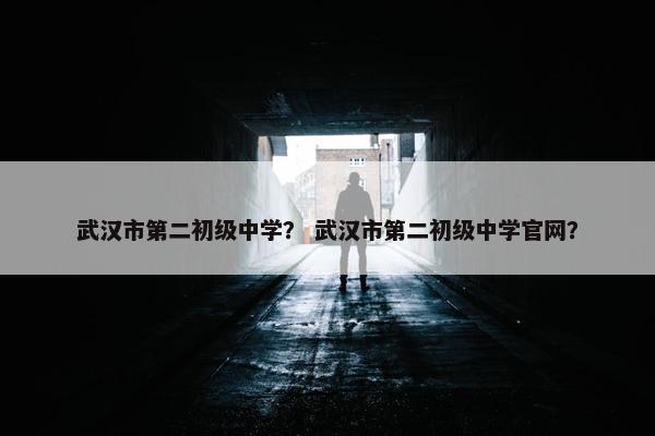 武汉市第二初级中学？ 武汉市第二初级中学官网？