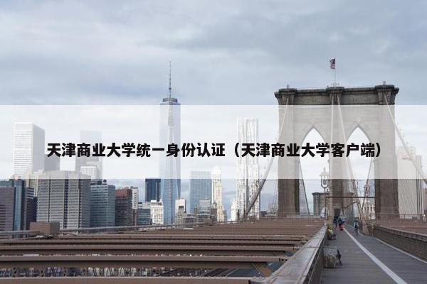 天津商业大学统一身份认证（天津商业大学客户端）