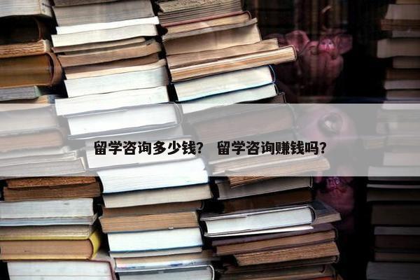 留学咨询多少钱？ 留学咨询赚钱吗？