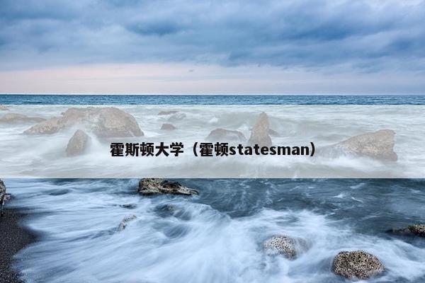 霍斯顿大学（霍顿statesman）
