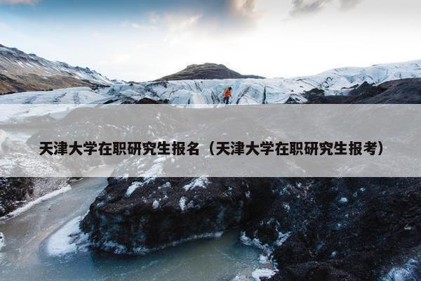 天津大学在职研究生报名（天津大学在职研究生报考）