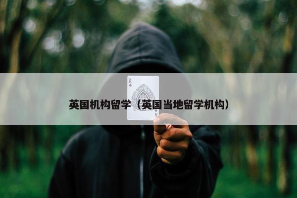 英国机构留学（英国当地留学机构）