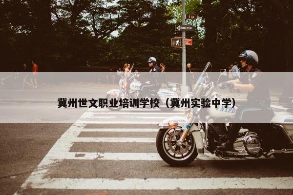 冀州世文职业培训学校（冀州实验中学）