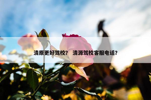 清原更好驾校？ 清源驾校客服电话？