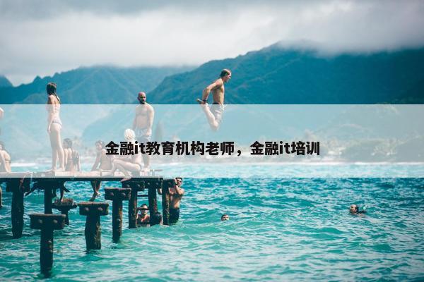金融it教育机构老师，金融it培训