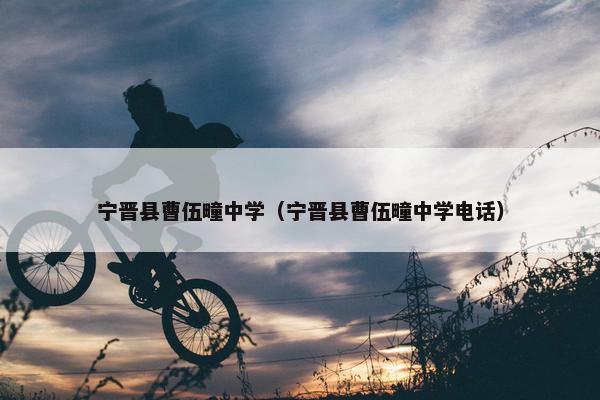 宁晋县曹伍疃中学（宁晋县曹伍疃中学电话）