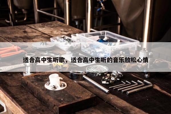 适合高中生听歌，适合高中生听的音乐放松心情
