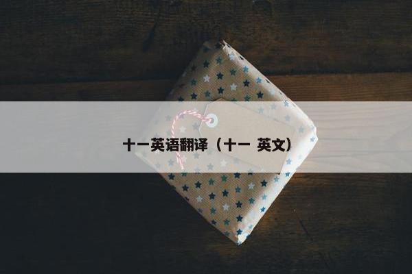 十一英语翻译（十一 英文）