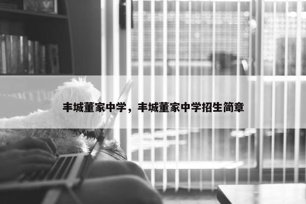 丰城董家中学，丰城董家中学招生简章