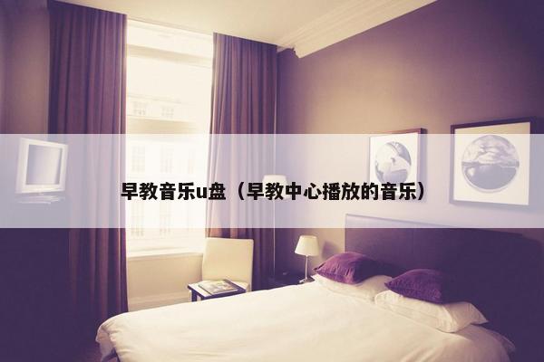 早教音乐u盘（早教中心播放的音乐）