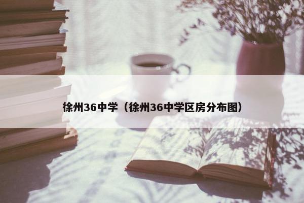 徐州36中学（徐州36中学区房分布图）