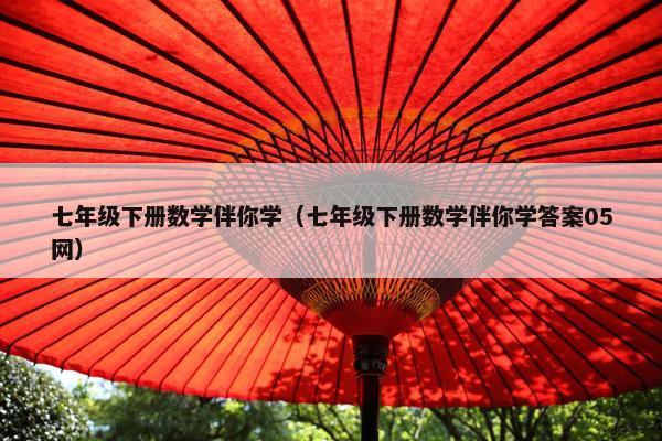 七年级下册数学伴你学（七年级下册数学伴你学答案05网）