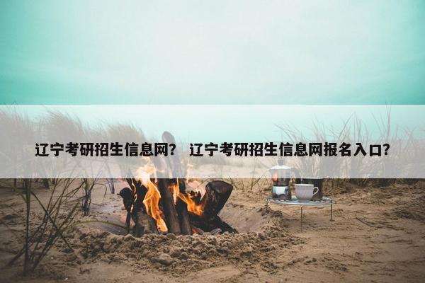 辽宁考研招生信息网？ 辽宁考研招生信息网报名入口？