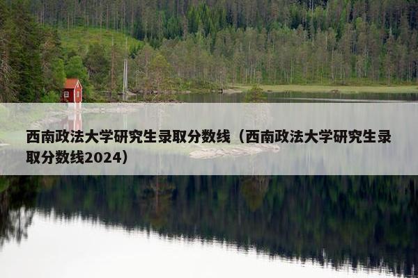 西南政法大学研究生录取分数线（西南政法大学研究生录取分数线2024）