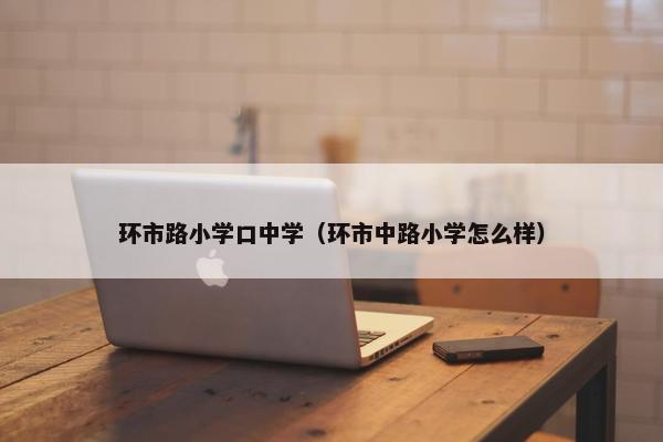 环市路小学口中学（环市中路小学怎么样）