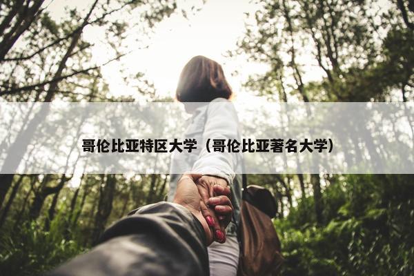 哥伦比亚特区大学（哥伦比亚著名大学）