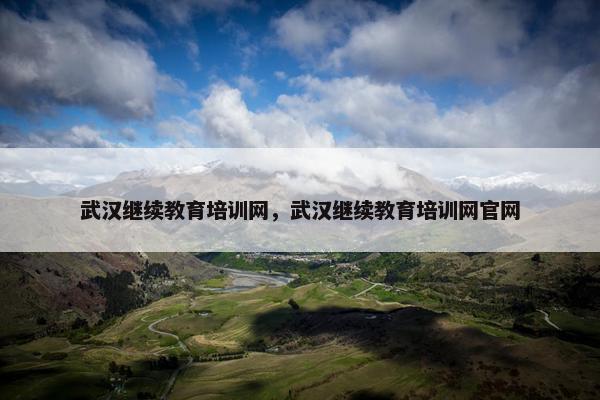 武汉继续教育培训网，武汉继续教育培训网官网