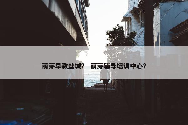 萌芽早教盐城？ 萌芽辅导培训中心？