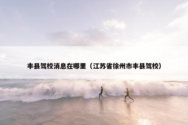 丰县驾校消息在哪里（江苏省徐州市丰县驾校）