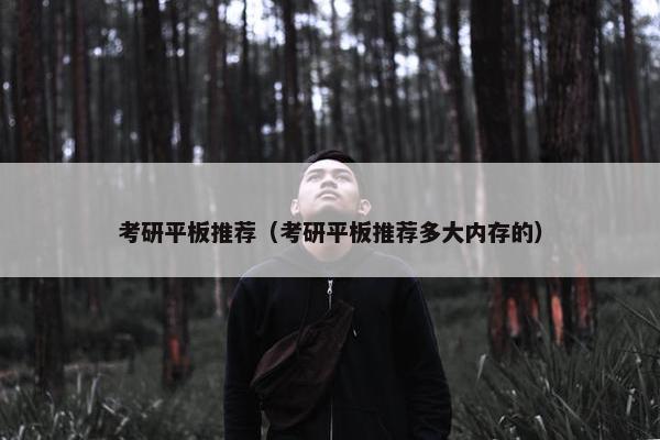 考研平板推荐（考研平板推荐多大内存的）