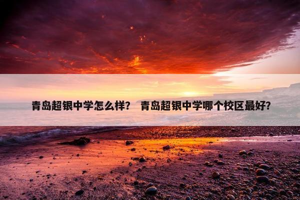 青岛超银中学怎么样？ 青岛超银中学哪个校区最好？