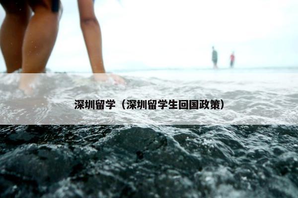 深圳留学（深圳留学生回国政策）