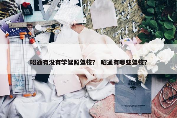 昭通有没有学驾照驾校？ 昭通有哪些驾校？