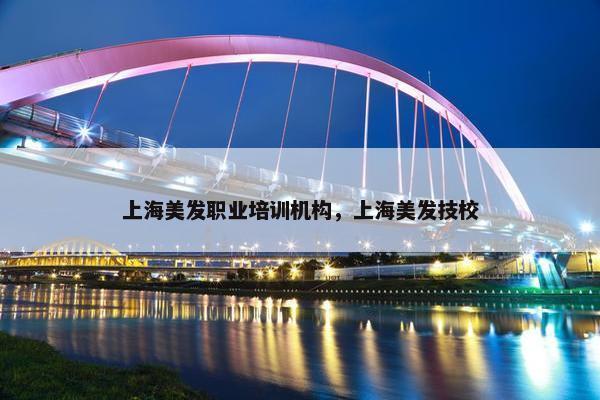 上海美发职业培训机构，上海美发技校
