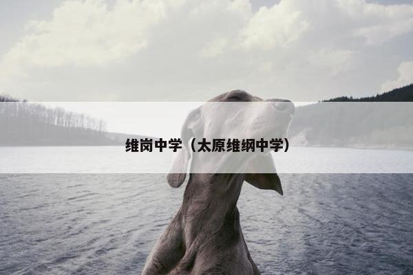 维岗中学（太原维纲中学）