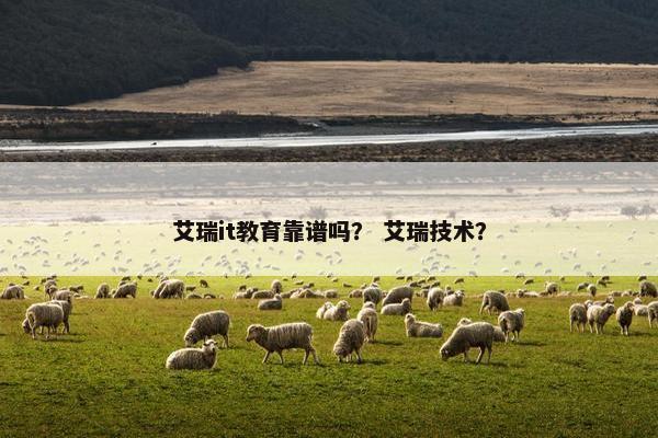 艾瑞it教育靠谱吗？ 艾瑞技术？