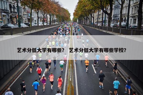艺术分低大学有哪些？ 艺术分低大学有哪些学校？