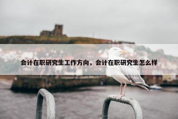 会计在职研究生工作方向，会计在职研究生怎么样