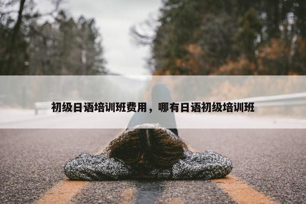 初级日语培训班费用，哪有日语初级培训班