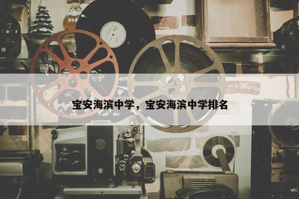 宝安海滨中学，宝安海滨中学排名