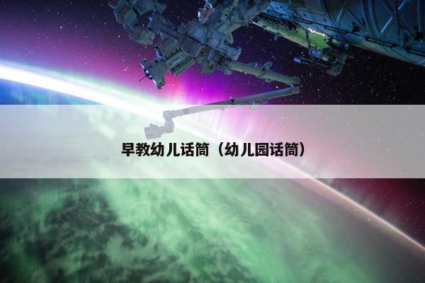早教幼儿话筒（幼儿园话筒）