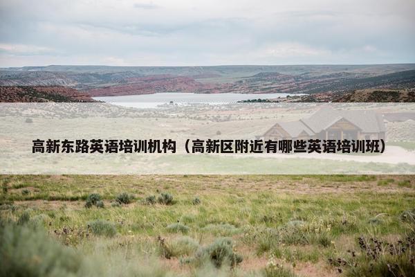 高新东路英语培训机构（高新区附近有哪些英语培训班）