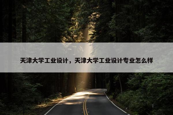 天津大学工业设计，天津大学工业设计专业怎么样