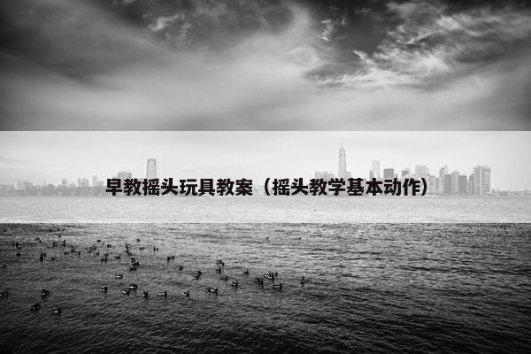 早教摇头玩具教案（摇头教学基本动作）