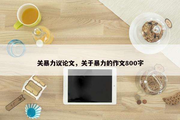 关暴力议论文，关于暴力的作文800字