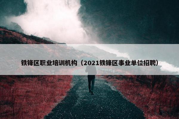 铁锋区职业培训机构（2021铁锋区事业单位招聘）