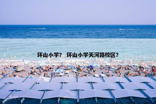 环山小学？ 环山小学天河路校区？