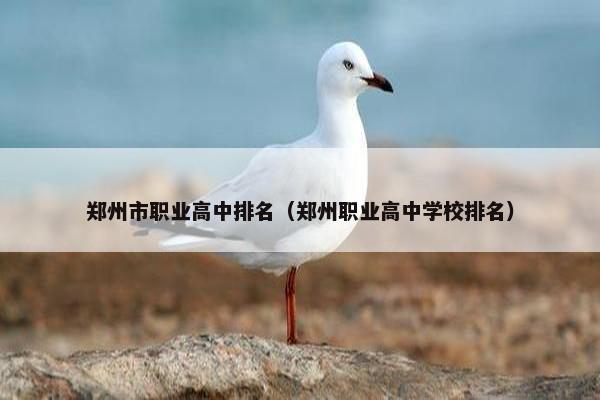 郑州市职业高中排名（郑州职业高中学校排名）