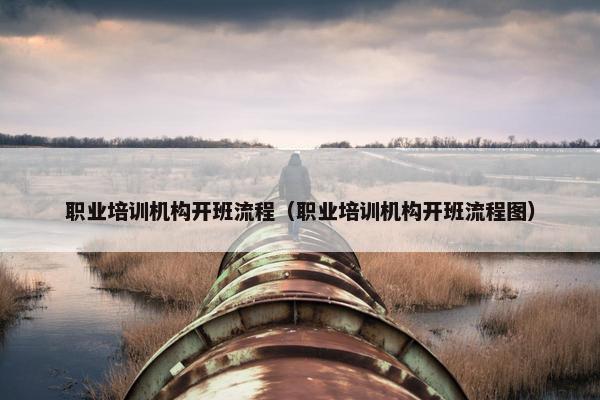 职业培训机构开班流程（职业培训机构开班流程图）