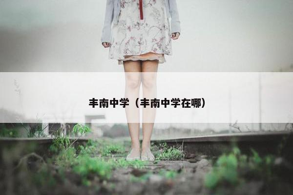 丰南中学（丰南中学在哪）