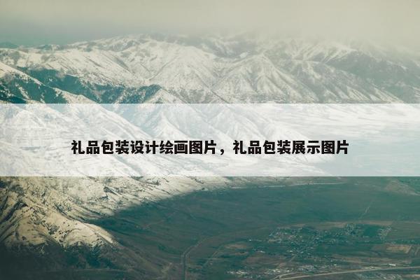 礼品包装设计绘画图片，礼品包装展示图片