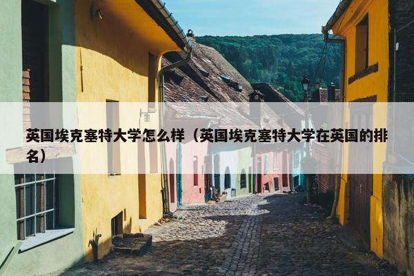 英国埃克塞特大学怎么样（英国埃克塞特大学在英国的排名）