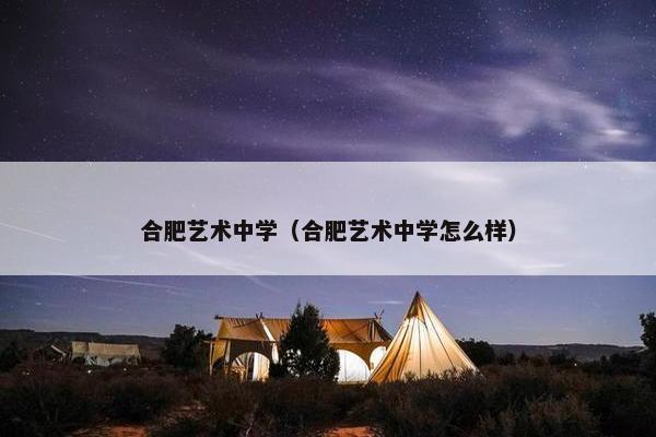 合肥艺术中学（合肥艺术中学怎么样）