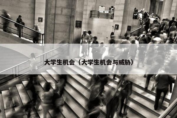 大学生机会（大学生机会与威胁）
