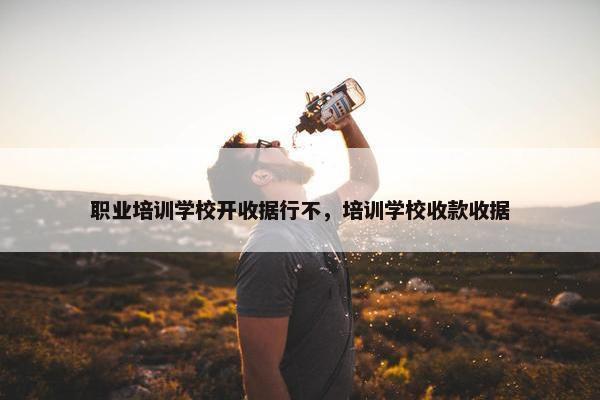 职业培训学校开收据行不，培训学校收款收据