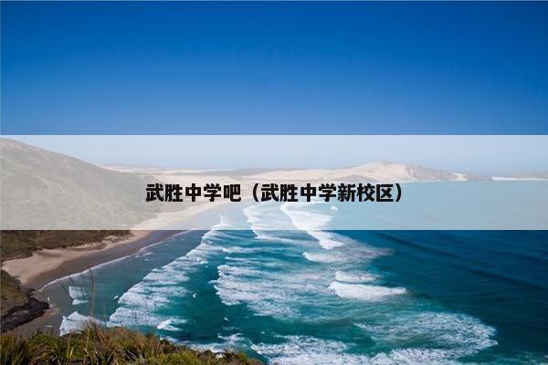 武胜中学吧（武胜中学新校区）